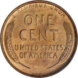 Lincoln penny - reverse design used from 1909-1958.